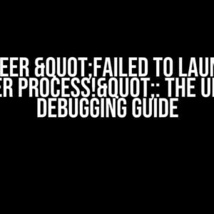 Puppeteer "Failed to launch the browser process!": The Ultimate Debugging Guide