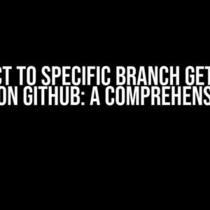 React to Specific Branch Getting Deleted on GitHub: A Comprehensive Guide