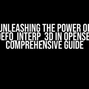 Unleashing the Power of beam_defo_interp_3d in OpenSEESpy: A Comprehensive Guide